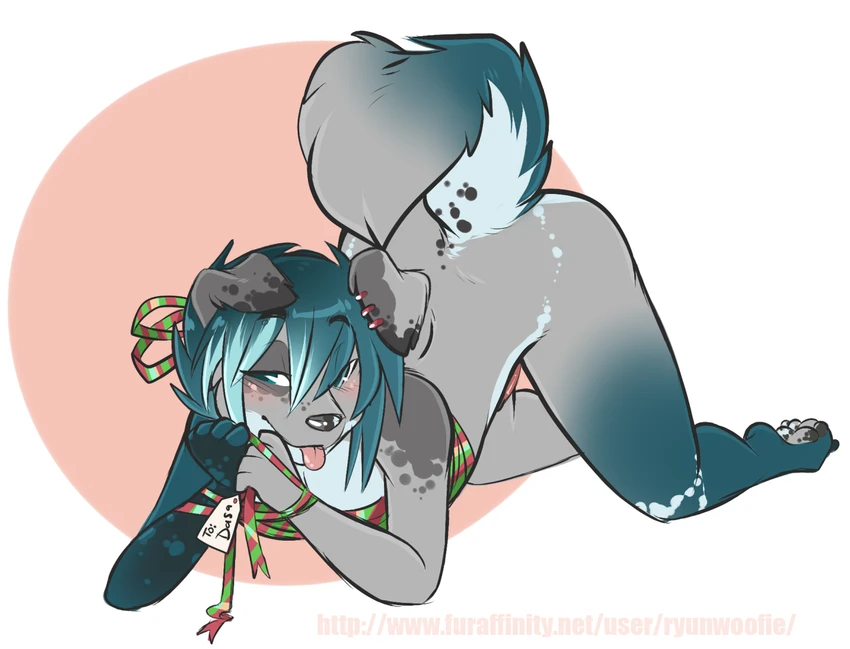 rileymutt (christmas) created by ryunwoofie