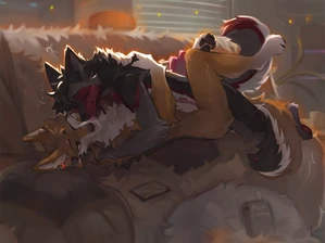 2023 2_males alikars anal anal_penetration animal_genitalia animal_penis anthro arms_around_another black_body black_ears black_fur black_hair black_nose black_pawpads black_tail canid canine_genitalia canine_penis cuddling duo erection fox fur genitals gloves_(marking) grey_body grey_fur grey_inner_ear grey_tail hair hi_res inner_ear_fluff licking_another male male/male mammal markings masculine monotone_ears multicolored_body multicolored_fur multicolored_tail multiple_males nude nude_anthro nude_male orange_ears orange_hair orange_tail pawpads paws penetration penile penile_penetration penis penis_in_ass red_body red_fur red_pawpads red_tail socks_(marking) tail tuft two_tone_body two_tone_fur white_body white_fur white_inner_ear white_tail