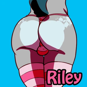 1_male 2015 animated animated_gif anthro australian_shepherd blue_body blue_fur blue_tail bottomwear bulge bulge_from_behind canid canis clothing domestic_dog femboy feminine floppy_ears fur g-string grey_body grey_fur legwear low_res male mammal multicolored_body multicolored_fur multicolored_tail pattern_clothing pattern_legwear pattern_thigh_highs pink_bottomwear pink_clothing pink_g-string pink_legwear pink_thigh_highs pink_underwear rileymutt skizu solo striped_clothing striped_legwear striped_thigh_highs tail thigh_highs underwear white_body white_fur