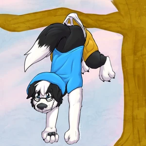 1_male 2019 anthro black_body black_ears black_fur black_nose black_pawpads black_tail blue_eyes blue_hoodie border_collie bottomwear briefs canid canis clothing dipstick_tail domestic_dog eyewear floppy_ears fur gaokun glasses hair hi_res male mammal markings masculine monotone_ears monotone_hair multicolored_body multicolored_fur multicolored_tail pawpads paws solo tail tail_markings tighty_whities two_tone_body two_tone_fur two_tone_tail underwear wedgie white_body white_bottomwear white_briefs white_clothing white_fur white_hair white_tail white_underwear