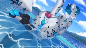 1_male 2019 anal anal_penetration anthro anus archon_eclipse balls black_body black_ears black_fur black_tail blue_anus blue_body blue_bottomwear blue_clothing blue_ears blue_eyes blue_fur blue_hair blue_nose blue_pawpads blue_penis blue_tail blue_thong blue_tongue bottomwear bottomwear_only bulge bulge_from_behind clothed clothing dildo dildo_in_ass dildo_insertion erection felid feminine fur genitals grey_body grey_ears grey_fur grey_tail hair hi_res humanoid_genitalia humanoid_penis ineffective_clothing inner_ear_fluff knot knotted_dildo legwear male mammal markings monotone_hair multicolored_body multicolored_ears multicolored_fur multicolored_tail object_in_ass open_mouth pantherine pawpads paws penetration penis rear_view sex_toy sex_toy_in_ass sex_toy_insertion snow_leopard solo spots spotted_body spotted_ears spotted_fur spotted_tail surfboard swimming tail thigh_highs thong thong_only toeless_legwear toeless_thigh_highs tongue topless tuft underwear underwear_only valkoinen water watermark white_balls white_body white_fur white_inner_ear white_tail